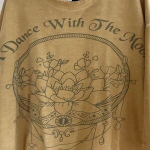 Off-the-Shoulder Tan Sweater